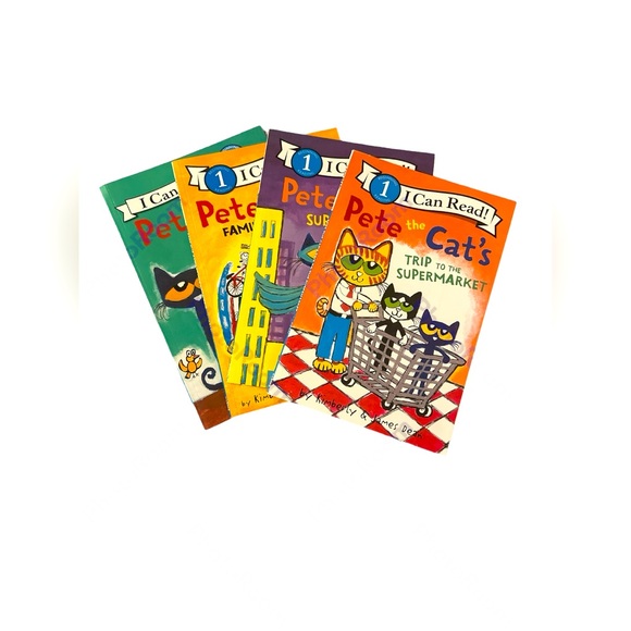 I Can Read Book 1- Pete the Cat (4 books) π - Picture 2 of 11